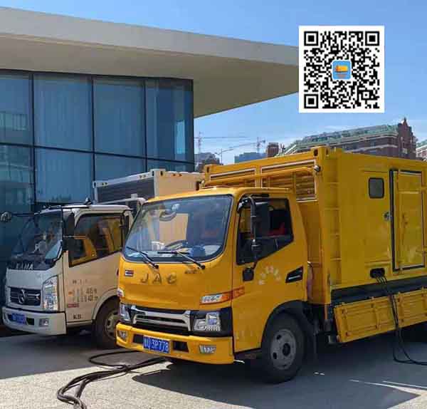 南口街道出租发电车